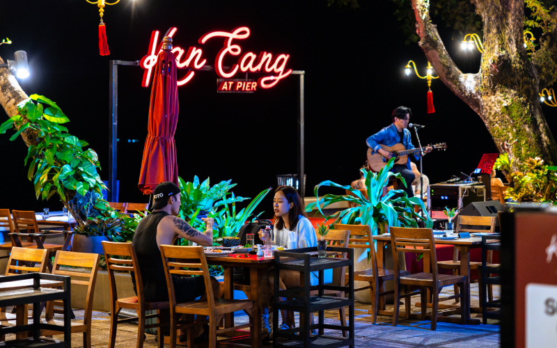 Valentine's seafood dinner at Kan Eang