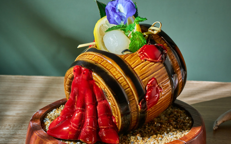 Crab Rock cocktail Crab Rock cocktail