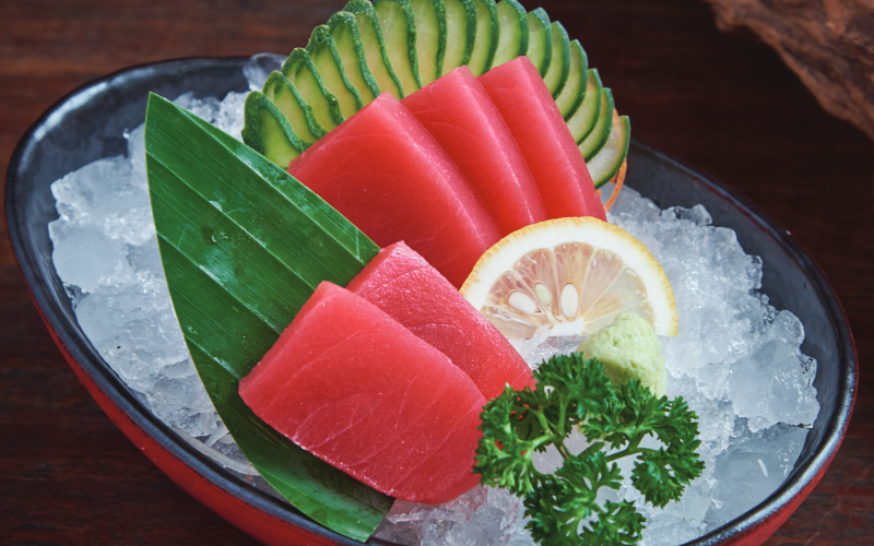 Sashimi at Kan Eang at Pier Sashimi at Kan Eang at Pier